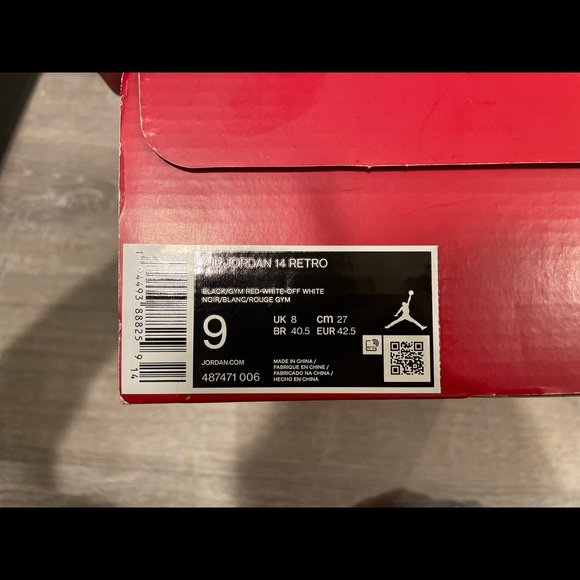 Air Jordan 14 Retro Gym-Red - Picture 8 of 8